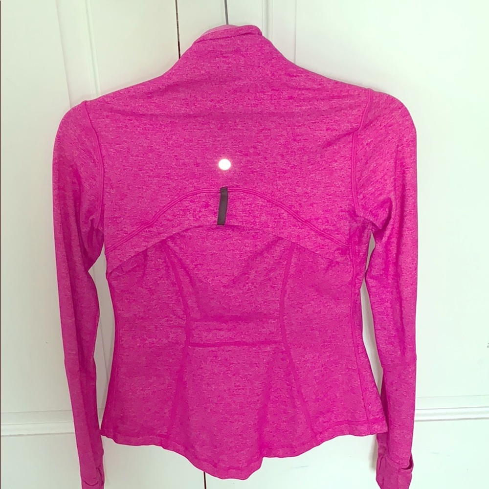 Pink lulu lemon workout jacket